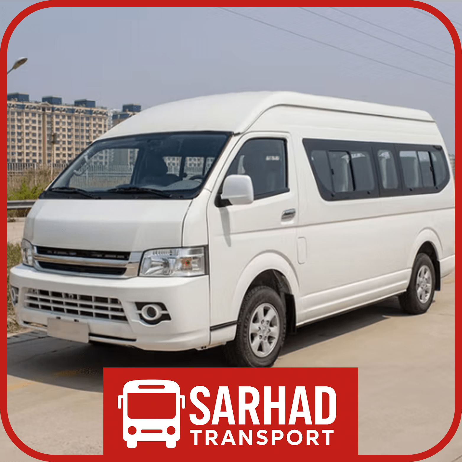 sarhadtransport.com -- Hiace Van Rentals